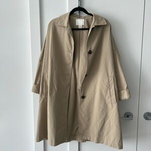 H&M | Oversized car coat / trench coat